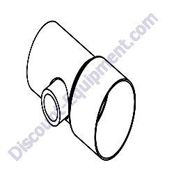 31476BH Weldment air inlet tube Generac Magnum MTP4DZD Trash Pump