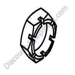 12308 Spindle nut Generac Magnum MTP4DZD Trash Pump