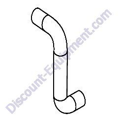 31440 Hose radiator lower Generac Magnum MTP4DZD Trash Pump