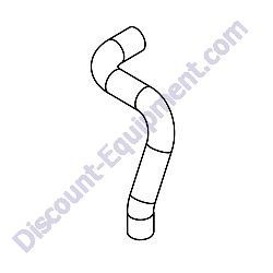 31439 Hose radiator upper Generac Magnum MTP4DZD Trash Pump
