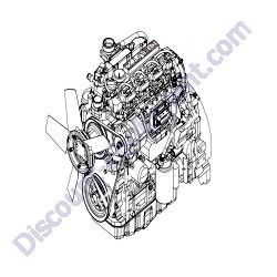 31380 Engine Deutz TD2.9 T4F Generac Magnum MTP4DZD Trash Pump