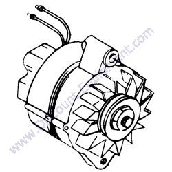 52214 Alternator Generac Magnum MTP4DZD Trash Pump