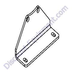 53233B Bracket pump inlet spool support Generac Magnum MTP4DZD Trash Pump