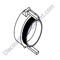 41328 Coupler cam and groove 4.0 female x 4.0NPT male Generac Magnum MTP4DZD Trash Pump