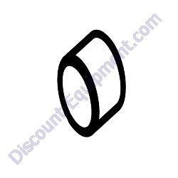 18394 Fitting plug .500NPT x internal hex steel Generac Magnum MTP4DZD Trash Pump