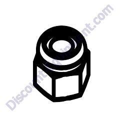 60144 Nut .250-20 nylock G5 Generac Magnum MTP4DZD Trash Pump