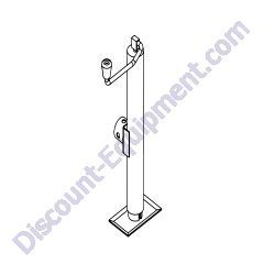 13051 Assembly 2000 lb top wind jack tube mount Generac Magnum MTP4DZD Trash Pump