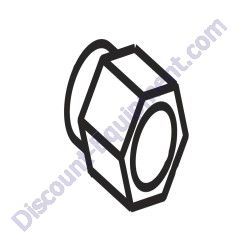 33146 Fitting strt .375FNPT x M16-1.5 male Generac Magnum MTP4DZD Trash Pump