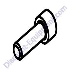 52024 Lock screw .50NC x 1.50 socket head Generac Magnum MTP4DZD Trash Pump