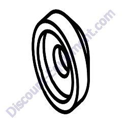 52023 Washer impeller 4NNTL Generac Magnum MTP4DZD Trash Pump