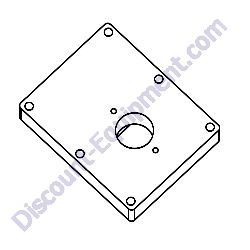 52163 Cover priming chamber Generac Magnum MTP4DZD Trash Pump