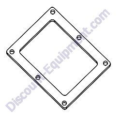 52177 Gasket priming chamber upper Generac Magnum MTP4DZD Trash Pump