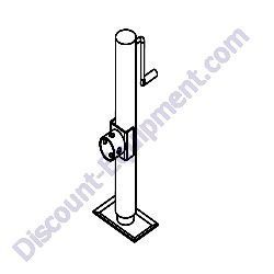 41133 Jack side wind Generac Magnum MTP4DZD Trash Pump