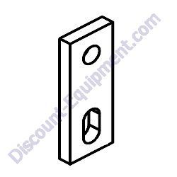 54103B Bracket brake line support Generac Magnum MTP4DZD Trash Pump