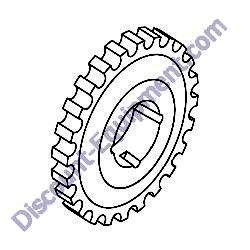 63375 Pulley Generac Magnum MTP4DZD Trash Pump
