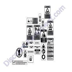54344 Decal Safety Operation Dry Open Generac Magnum MTP6DZD Trash Pump