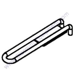 0207CR01CH Forks Long 14-3/8" TK BBC-600 Block Brick Cart