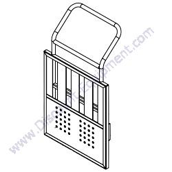 0207CO01CH-01 Block and Brick Cart Frame TK BBC-600 Block Brick Cart
