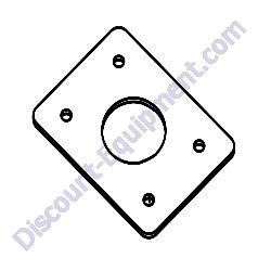 52077 Gasket priming chamber lower Generac Magnum MTP4DZV Trash Pump