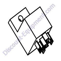 66455 Relay 12V/70A NC/80A NO w/diode Generac Magnum MTP4DZV Trash Pump