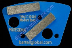 Predator 836-1500102 T-Mag, 150 Grit (Blue), Double Rectangle, Soft Bond