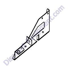 EM517418 SUPPORT BRACKET LEFT MultiQuip Mayco C30-HDG Concrete Pump