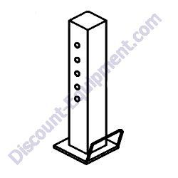 EM70186 JACK STAND REAR MultiQuip Mayco C30-HDG Concrete Pump