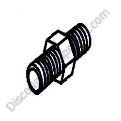 EM505489 STRAIGHT FITTING 1/8" NPT MultiQuip Mayco C30-HDG Concrete Pump