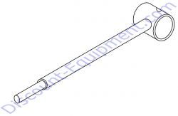 EM14335 PISTON ROD MultiQuip Mayco C30-HDG Concrete Pump