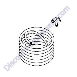 40804 Assembly garden hose .625 x 50ft Generac Magnum MWT500 Water Trailer