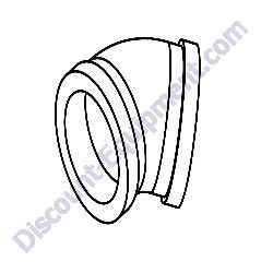 41379 Fitting 45 2.00FNPT x 2.00FNPT PVC Generac Magnum MWT500 Water Trailer