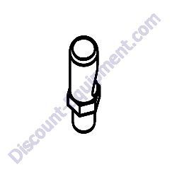 40233 Fitting fog nozzle .750NPT Generac Magnum MWT500 Water Trailer