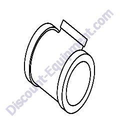 40228 Fitting T 2.00NPT x 2.00NPT x 1.00NPT female Generac Magnum MWT500 Water Trailer