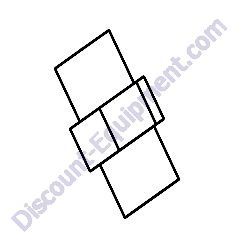 40798 Fitting strt 1.00MNPT x garden hose female Generac Magnum MWT500 Water Trailer