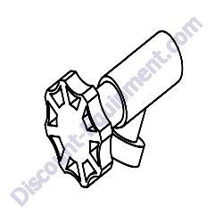 40234 Fitting faucet .75NPT brass female Generac Magnum MWT500 Water Trailer