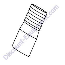 41378 Fitting strt 2.00MNPT x 2.00 hose shank female Generac Magnum MWT500 Water Trailer