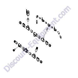 40779 Assembly manifold discharge female Generac Magnum MWT500 Water Trailer