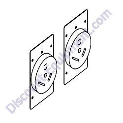 65489 Receptacle 120V/30A RV Generac Magnum MTT20 Combo Unit