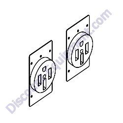 65815 Receptacle 240V/50A RV Generac Magnum MTT20 Combo Unit