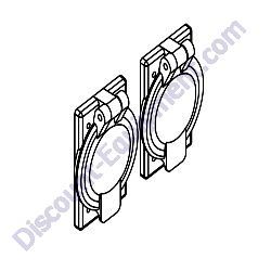 65520 Cover receptacle weather proof 50A 3-wire Generac Magnum MTT20 Combo Unit