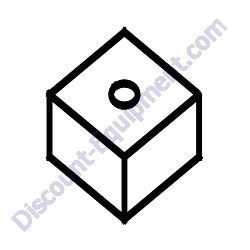 11935 Pad rubber 2.00 x 2.00 x 1.00 Generac Magnum MTT20 Combo Unit