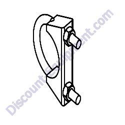 18823 Clamp 2.0" muffler Generac Magnum MTT20 Combo Unit