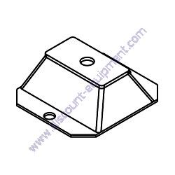 11524 Compression mount 4.38x4.00x1.50 Generac Magnum MTT20 Combo Unit