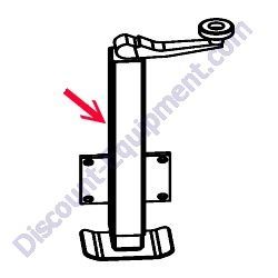 22317B Weldment jack Generac Magnum MTT20 Combo Unit