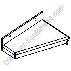 22359B Weldment Front Step LH Generac Magnum MTT20 Combo Unit