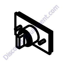 65406 Light clearance marker red Generac Magnum MTT20 Combo Unit