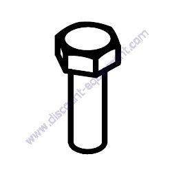 60684 Screw .250-20X.875 hx hd SS Generac Magnum MTT20 Combo Unit