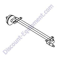 22146 Axle 6000 Torflex 57 in. Frame elec. brake Generac Magnum MTT20 Combo Unit