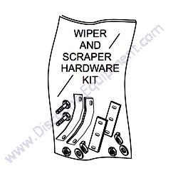 EM200863 Wiper Kit Steel Drum Only Multiquip Whiteman WM120PH WM120SH Hydraulic Mortar Mixer