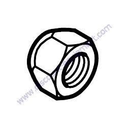 29194 NUT LUG 1/2"-20 TAPERED CONE PLTD Multiquip WT5HP-WTE5HP Water Trailer